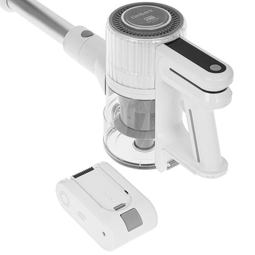 Купить Пылесос  вертикальный  Timberk T-VCH-75  белый  5450854. Характеристики, отзывы и цены в Донецке
