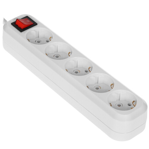 Купить Сетевой фильтр 5bites SP5W-318 белый  5094145. Характеристики, отзывы и цены в Донецке