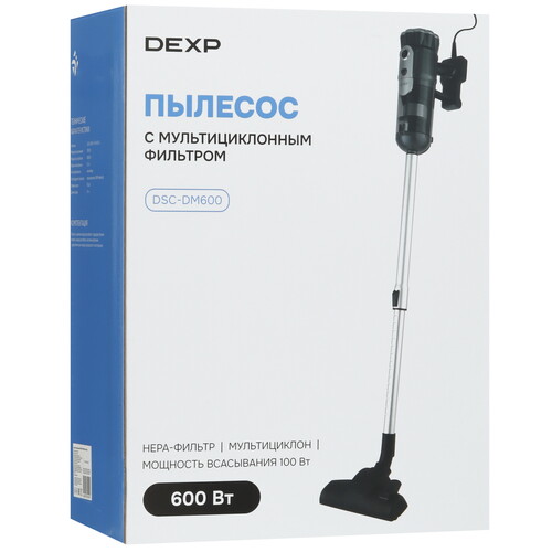 Купить Пылесос  вертикальный  DEXP DSC-DM600  серый  9161695. Характеристики, отзывы и цены в Донецке