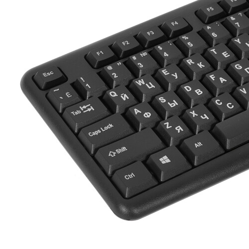 Купить Клавиатура  проводная Oklick 180M USB  4787883. Характеристики, отзывы и цены в Донецке