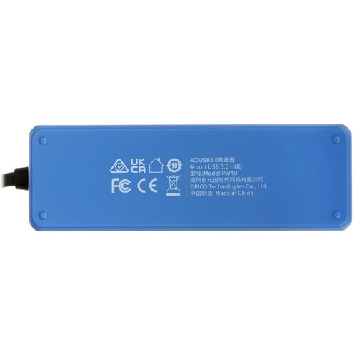 Купить USB-разветвитель ORICO PW4U-U3-015-BL-EP  5471122. Характеристики, отзывы и цены в Донецке