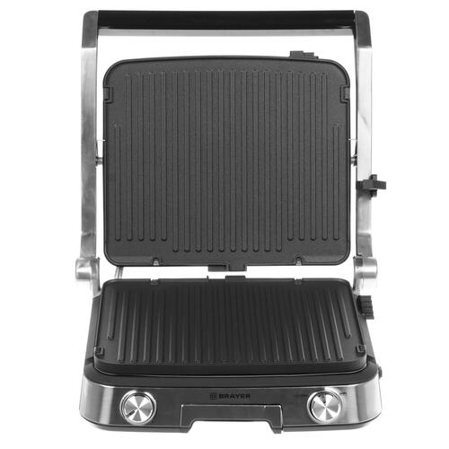Купить Гриль Brayer 2001BR серебристый  8166639. Характеристики, отзывы и цены в Донецке