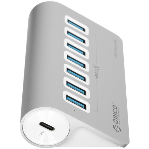 Купить USB-разветвитель ORICO M3U7-05-SV-BP  5471151. Характеристики, отзывы и цены в Донецке