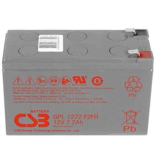 Купить Аккумуляторная батарея для ИБП CSB GPL 1272 F2 FR  5416685. Характеристики, отзывы и цены в Донецке