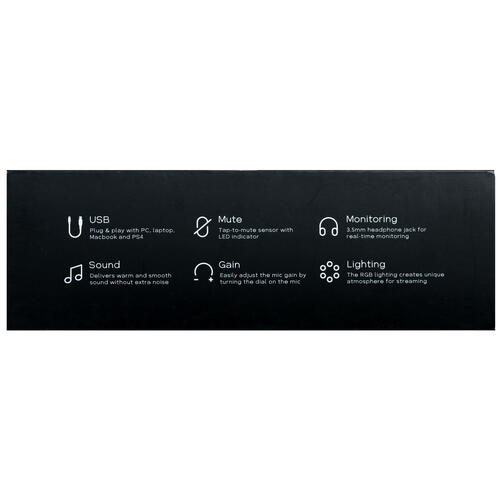 Купить Микрофон Fifine K658 черный  4875078. Характеристики, отзывы и цены в Донецке