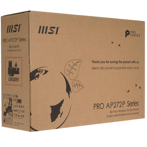 Купить 27" Моноблок MSI PRO AP272P 14M-614XRU [9S6-AF8322-614]  5445870. Характеристики, отзывы и цены в Донецке