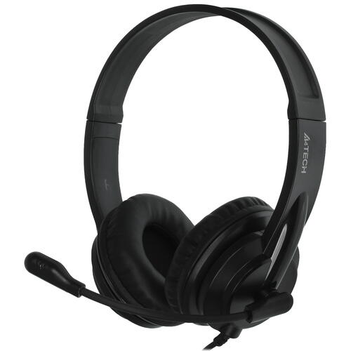 Купить Проводные наушники A4Tech HU-10 черный  5080494. Характеристики, отзывы и цены в Донецке