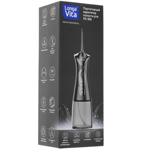 Купить Ирригатор Longa Vita FR-300  5494488. Характеристики, отзывы и цены в Донецке