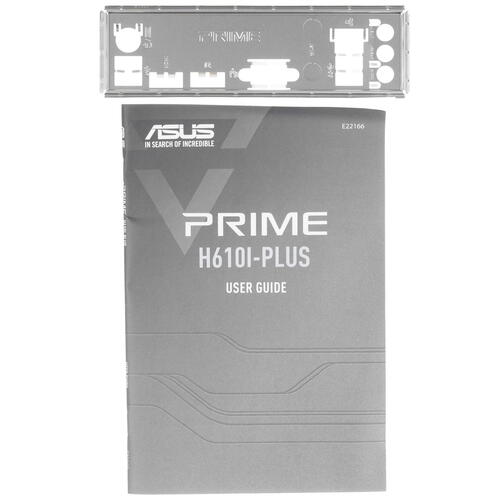 Купить Материнская плата ASUS PRIME H610I-PLUS-CSM  5449152. Характеристики, отзывы и цены в Донецке