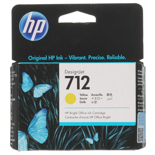Купить Картридж HP 712 (3ED69A) желтый  4715812. Характеристики, отзывы и цены в Донецке