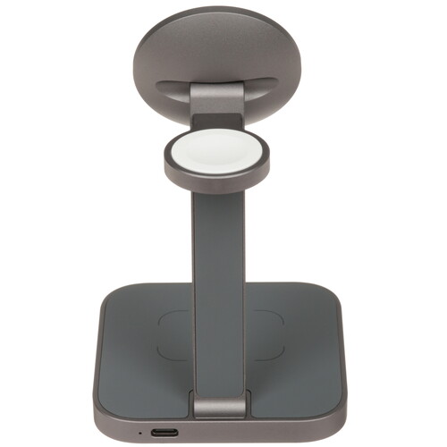 Купить Беспроводное зарядное устройство VLP Unity Power 3 in 1 for Apple серый  9263149. Характеристики, отзывы и цены в Донецке