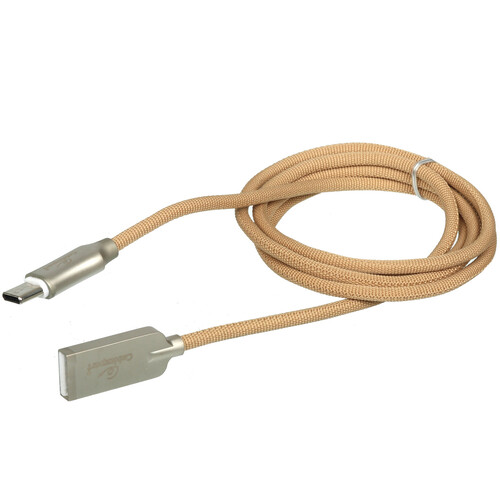 Купить Кабель круглый Cablexpert USB Type-C - USB 2.0 Type-A золотистый 1 м  5485418. Характеристики, отзывы и цены в Донецке