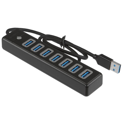 Купить USB-разветвитель ORICO PW7U-U3-05-BK-EP  5471121. Характеристики, отзывы и цены в Донецке