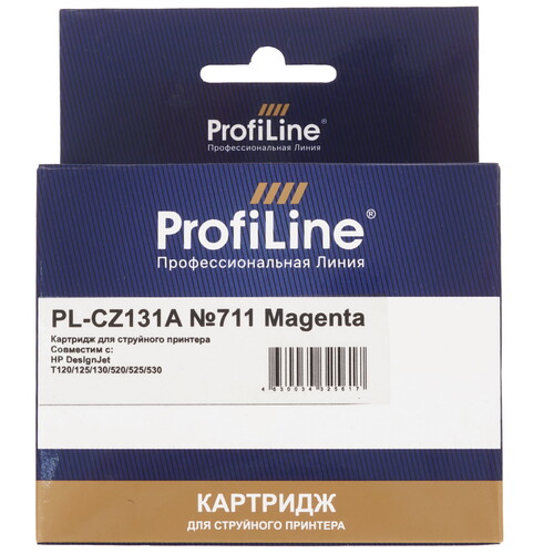 Купить Картридж ProfiLine PL-CZ131A (№711) пурпурный  9128918. Характеристики, отзывы и цены в Донецке