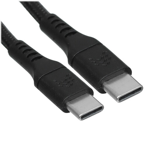 Купить Кабель круглый Rocket USB Type-C - USB Type-C черный 1 м  5466174. Характеристики, отзывы и цены в Донецке