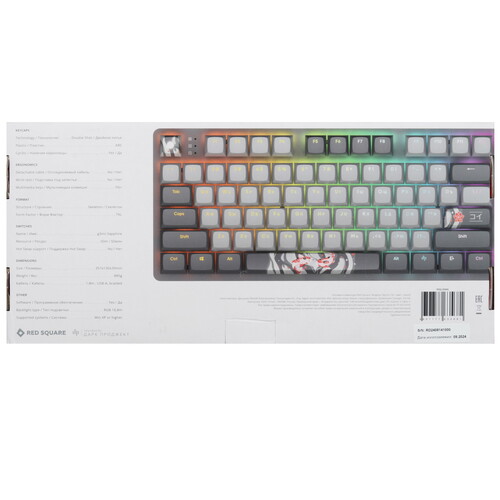 Купить Клавиатура  проводная Red Square TKL Koi  5478393. Характеристики, отзывы и цены в Донецке