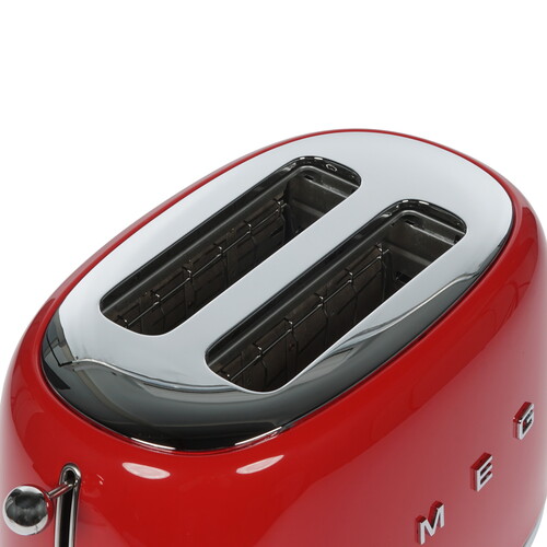 Купить Тостер Smeg TSF01RDEU красный  1152602. Характеристики, отзывы и цены в Донецке