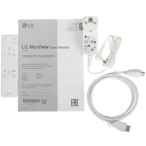 Купить 27" Смарт-монитор LG MyView 27SR50F-W белый  5452848. Характеристики, отзывы и цены в Донецке