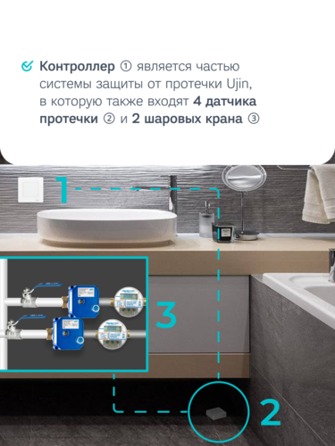 Купить Комплект умного дома UJIN S-ALP-02  5475412. Характеристики, отзывы и цены в Донецке