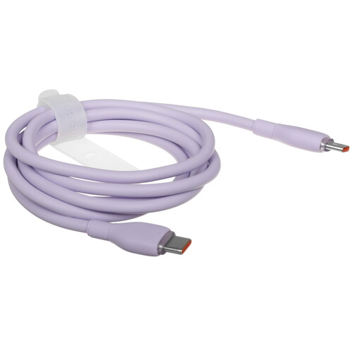 Купить Кабель круглый Baseus USB Type-C - USB Type-C фиолетовый 1.2 м  5627491. Характеристики, отзывы и цены в Донецке