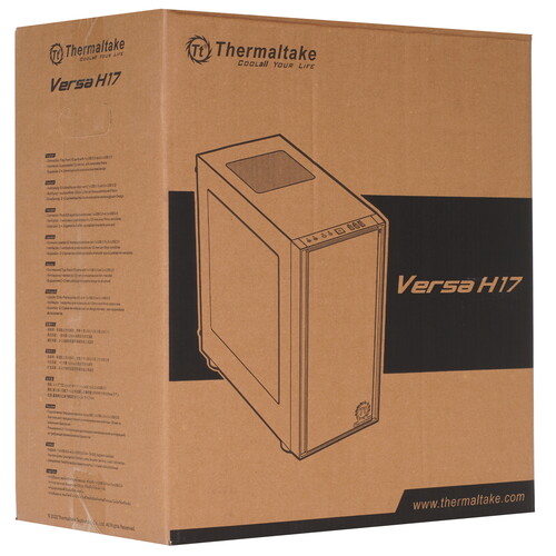 Купить Корпус Thermaltake Versa H17  5646251. Характеристики, отзывы и цены в Донецке