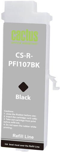 Купить Картридж Cactus CS-R-PFI107BK черный  5649062. Характеристики, отзывы и цены в Донецке