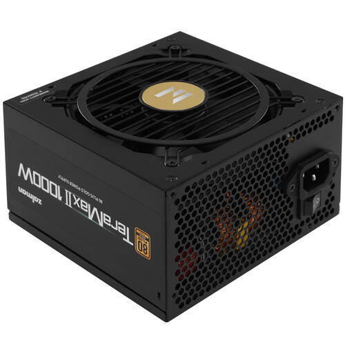 Купить Блок питания ZALMAN TeraMax II 1000W [ZM1000-TMX2] черный  5431599. Характеристики, отзывы и цены в Донецке