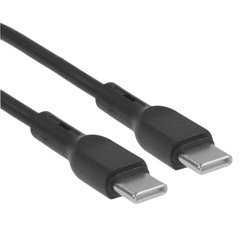 Купить Кабель круглый BoraSCO USB Type-C - USB Type-C черный 1 м  5614058. Характеристики, отзывы и цены в Донецке