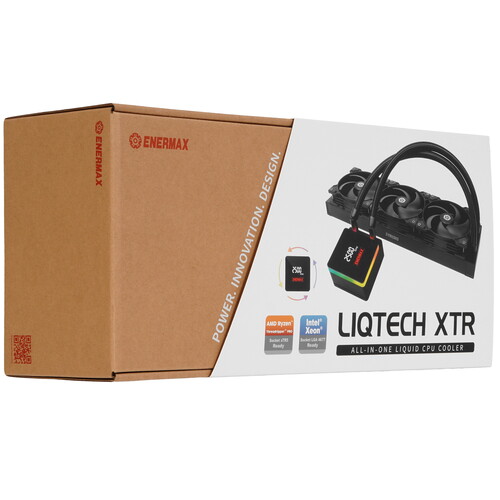 Купить Система охлаждения Enermax LIQTECH XTR 360mm черная  5615195. Характеристики, отзывы и цены в Донецке