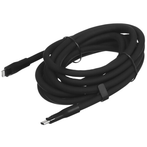 Купить Кабель круглый Belkin Lightning 8-pin - USB Type-C черный 3 м  5605597. Характеристики, отзывы и цены в Донецке