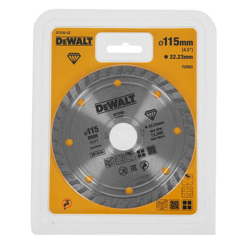 Купить Диск алмазный DeWalt DT3702-QZ  5335342. Характеристики, отзывы и цены в Донецке