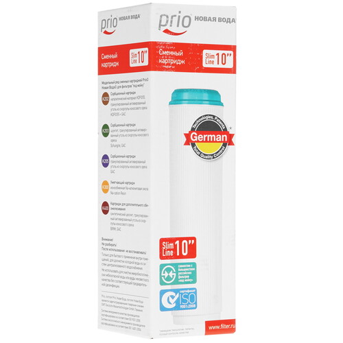 Купить Картридж для фильтра Prio Новая вода K300  1114405. Характеристики, отзывы и цены в Донецке