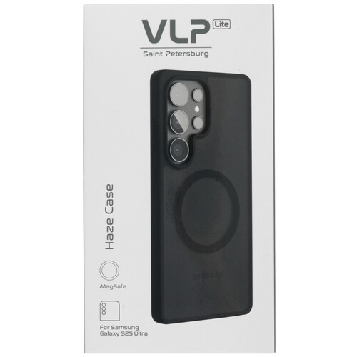 Купить Накладка  VLP Haze Case для Samsung Galaxy S25 Ultra черный/прозрачный  5613358. Характеристики, отзывы и цены в Донецке