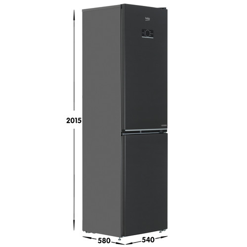 Купить Холодильник с морозильником   Beko B5RCNK332HXBR черный  9305635. Характеристики, отзывы и цены в Донецке