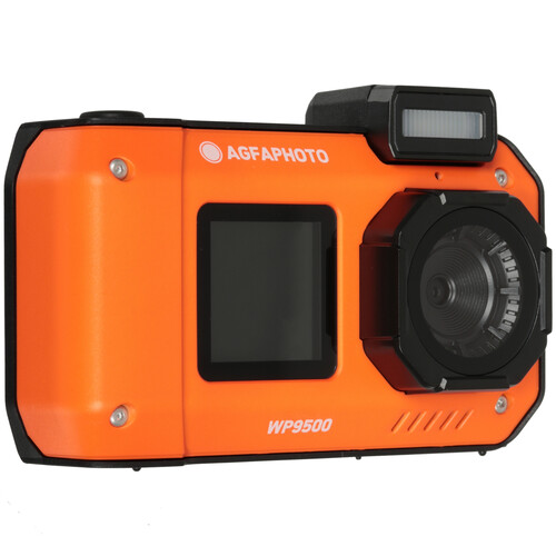 Купить Компактный фотоаппарат AgfaPhoto Realyshot WP9500 оранжевый  5628200. Характеристики, отзывы и цены в Донецке