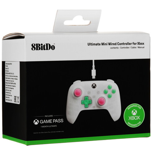 Купить Геймпад проводной 8BitDo Ultimate Mini белый  5608693. Характеристики, отзывы и цены в Донецке