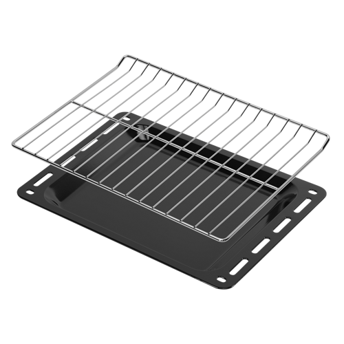 Купить Электрический духовой шкаф HOMSair OEH606BK черный  9100948. Характеристики, отзывы и цены в Донецке