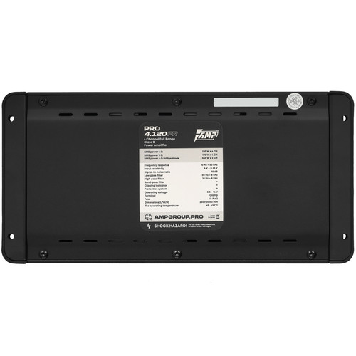 Купить Усилитель AMP PRO 4.120FR  9310747. Характеристики, отзывы и цены в Донецке