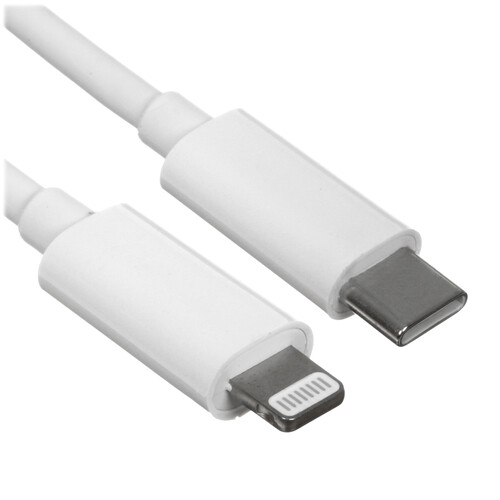 Купить Кабель круглый KEYRON Lightning 8-pin MFI - USB Type-C белый 1.5 м  5445335. Характеристики, отзывы и цены в Донецке