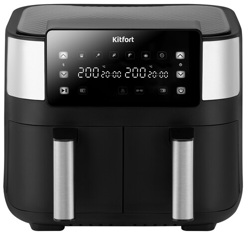 Купить Аэрогриль Kitfort КТ-2259 черный  9256814. Характеристики, отзывы и цены в Донецке