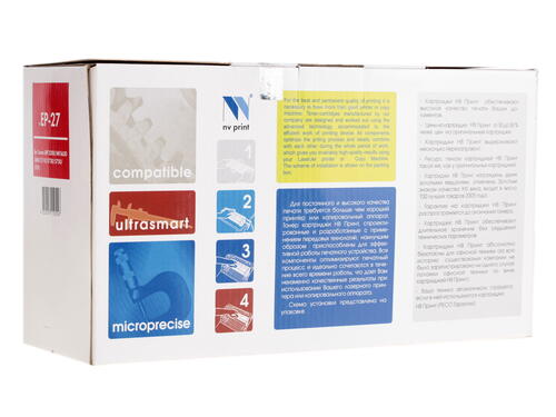 Купить Картридж лазерный NV Print EP27 черный  0129807. Характеристики, отзывы и цены в Донецке