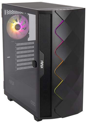 Купить Корпус HIPER Gaming DCB  черный  9940665. Характеристики, отзывы и цены в Донецке