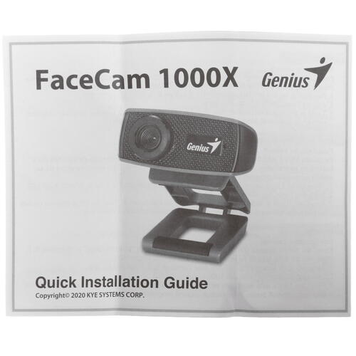 Купить Веб-камера Genius Facecam 1000X  1002018. Характеристики, отзывы и цены в Донецке