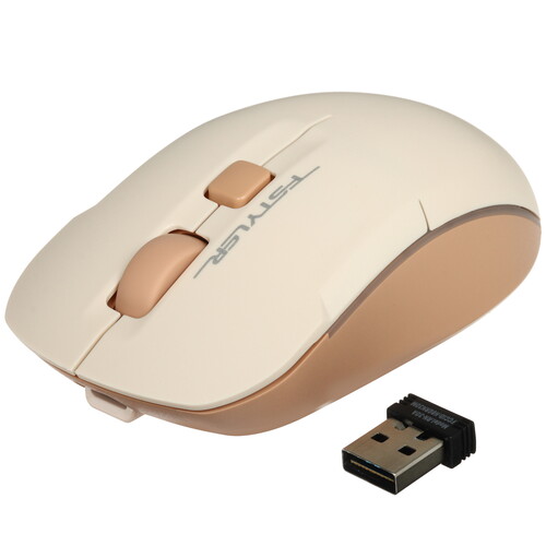 Купить Мышь беспроводная A4Tech Fstyler FB26CS Air  коричневый  9280314. Характеристики, отзывы и цены в Донецке