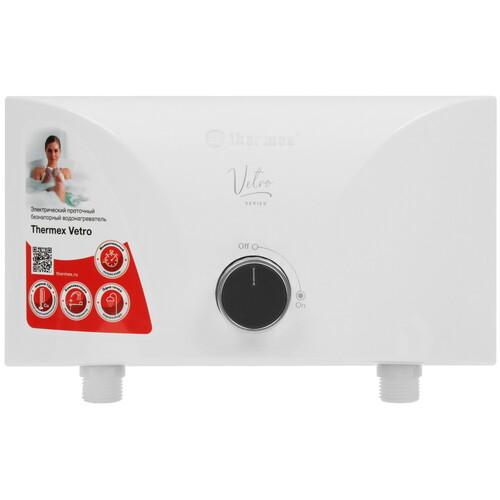 Купить Водонагреватель электрический Thermex Vetro 3500 shower  9083823. Характеристики, отзывы и цены в Донецке