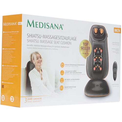 Купить Массажная накидка Medisana MCN серый  1066514. Характеристики, отзывы и цены в Донецке