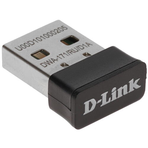 Купить Wi-Fi адаптер D-Link DWA-171/RU/D1A  8164279. Характеристики, отзывы и цены в Донецке