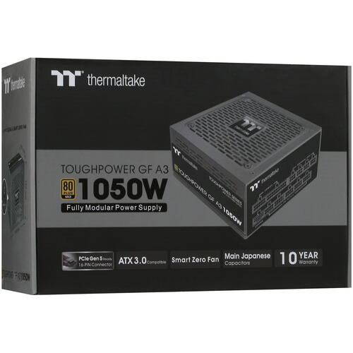 Купить Блок питания Thermaltake Toughpower GF A3 1050W  5406059. Характеристики, отзывы и цены в Донецке