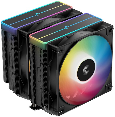 Купить Кулер для процессора DEEPCOOL AG620 BK ARGB V2 [R-AG620-BKAMMN-GJD]  5614098. Характеристики, отзывы и цены в Донецке