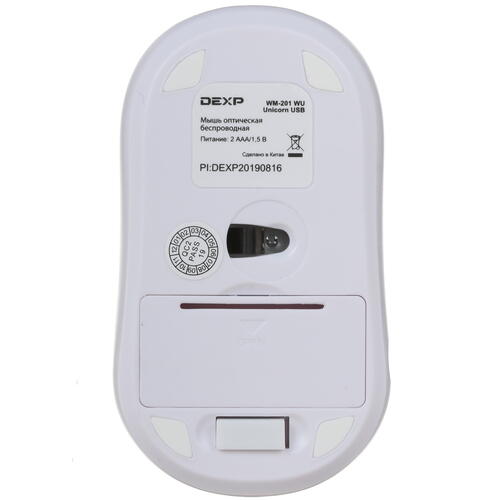 Купить Мышь+коврик беспроводная DEXP WM-201WU Unicorn  розовый  1387750. Характеристики, отзывы и цены в Донецке